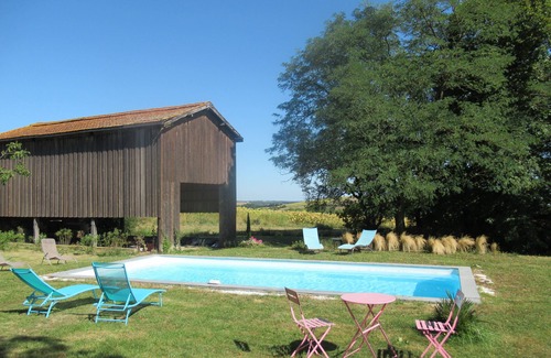 Villefranche-du-Queyran Casa | Agradable casa de campo con piscina climatizada