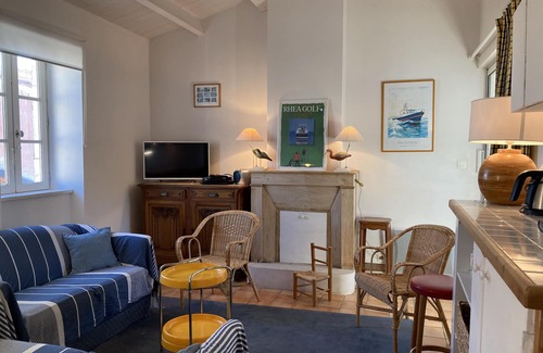 La Couarde-sur-Mer Casa | Casa de pueblo muy bien situada entre el centro del pueblo y la playa.