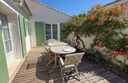La Couarde-sur-Mer Casa | Pleasant house close to the beaches with garden