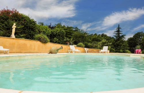 Saint-Andre-dAllas Casa | Pleasant mobile home on "Le Glandier" estate