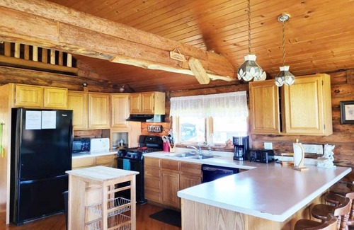 Mauston Casa | Pleasant View Log Haus 16 millas al oeste de Wisconsin Dells
