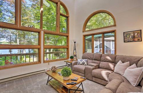 Locust Lake Village Casa | Pocono Lake Paradise with Private Beach and Dock!