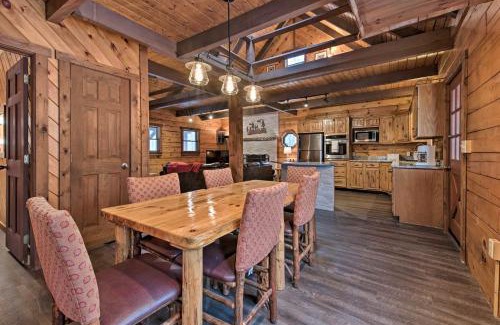 Locust Lake Village Casa | Pocono Log Cabin Fireplace, Fire Pits and Amenities