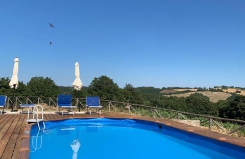 Radicondoli Otro | Podere Cerciano: Double room with bathroom