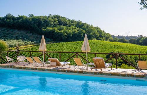 Tavarnelle Val di Pesa Apartamento | Podere Vergianoni immerso nelChianti con piscina