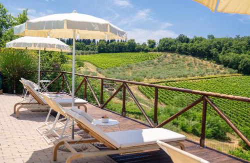 Tavarnelle Val di Pesa Apartamento | Podere Vergianoni con piscina e vista mozzafiato