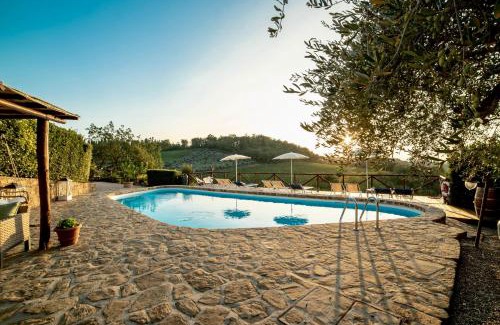 Tavarnelle Val di Pesa Apartamento | Podere Vergianoni con piscina e vista mozzafiato