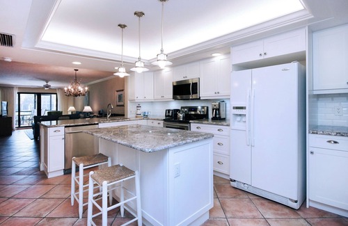 Sanibel Condominio | 8 / 31-9 / 7 abierto @ $ 1099 + tx Espectacular Golfo Vw Pt Santo B-1 Grnd Flr 2BR Condominio