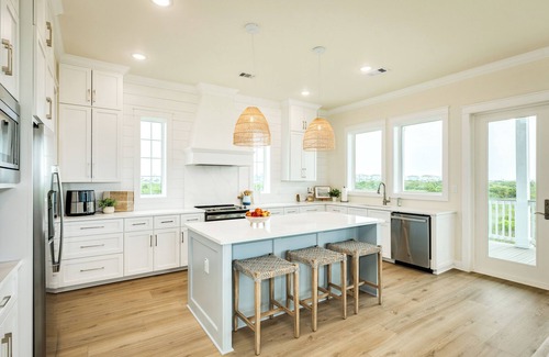 Red Fish Cove Casa | Pointe West BRAND-NEW luxury custom home, 5 BR/ 4 BA amazing view of West Bay!