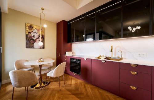 Polanica-Zdroj Apartamento | Polanica Park - LAGUNA - PREMIUM 3 -BURGUNDOWY