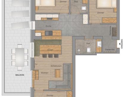 Bichlbach Apartamento | Pony-Ziegen-Hasen-Ranch Bichlbach