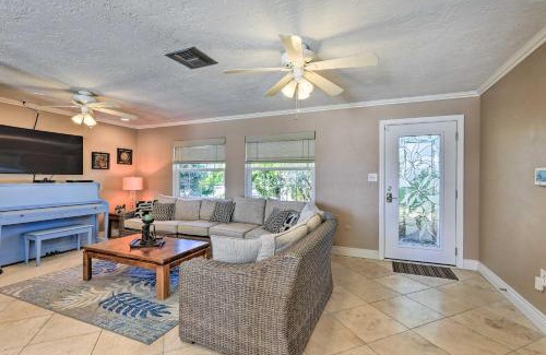 Palmetto Casa | Pool, Dock and Kayaks Waterfront Palmetto Home