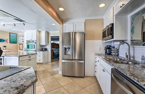 Palmetto Casa | Pool, Dock & Kayaks: Waterfront Palmetto Home