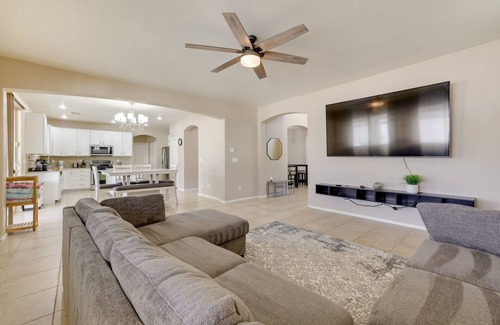 Canyon Trails West Casa | Pool, Fire Pit: Family Home in Goodyear!