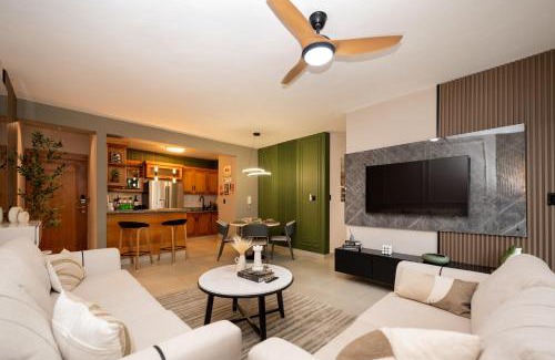 Santiago Province Apartamento | Pool & Gym - 10min Aeropuerto y HOMS - Dream Stay