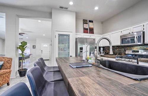 Indio Casa | Pool & Game Room: Pet-Friendly Indio Retreat