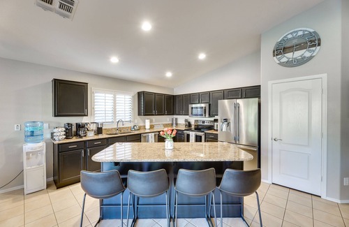 East Mesa Casa | Mesa Oasis Desert Getaway: Pool, Hot Tub, Patio!