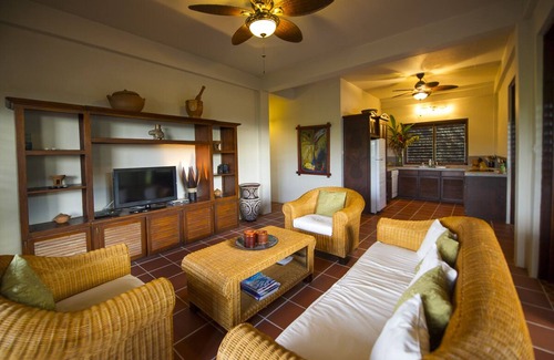 Marigot Bay Villa | Villa Makambu Villa encantadora y espaciosa con vistas a la bahía de Marigot