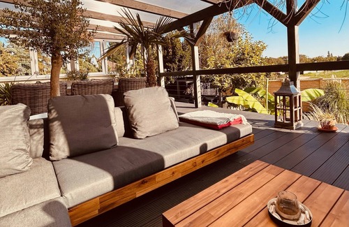 Lutherstadt Wittenberg Casa | Pool, sauna, fireplace and views of the countryside
