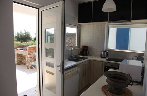 Afandou Villa | Piscina Villa-D, cerca de la playa y el campo de golf de Rodas, piscina privada, jardín