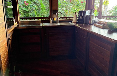 Cafeiere Casa | Pool villa Grande Anse view