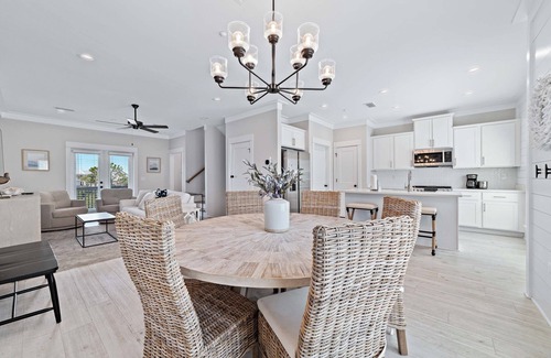 Orange Beach Casa | Pool, Walk To Beach & Restaurants, Water Views, Luxe Amenities, 3BR, Sleeps 9