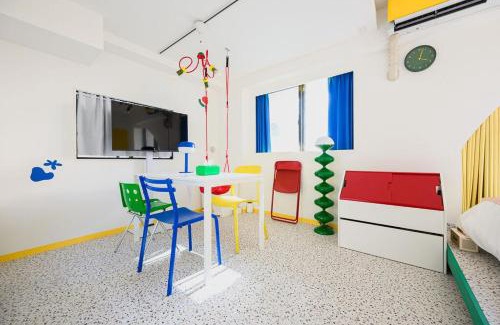 Shibadaimon Apartamento | Pop playful accommodation for family, 4 people, 4 min