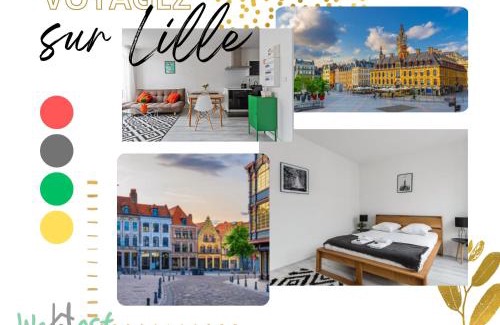 Saint-Maurice Pellevoisin Apartamento | Poppy-Ideally located, Next station,Gd Palais&City