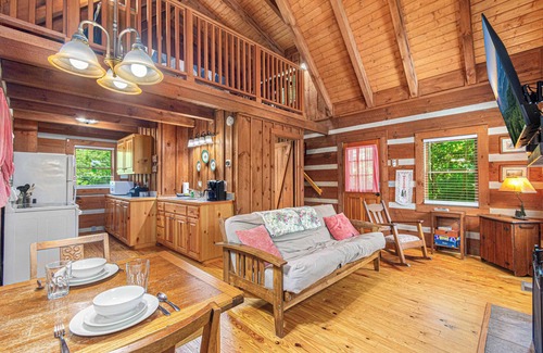 Townsend Cabina | Porch Swing, Jacuzzi Tub, Wi-Fi, Dogs ok, near NP
