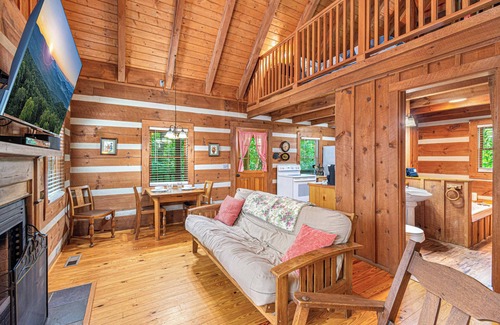 Townsend Cabina | Porch Swing, Jacuzzi Tub, Wi-Fi, Dogs ok, near NP