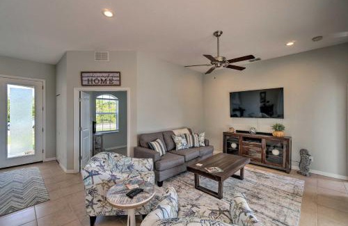 South Gulf Cove Casa | Port Charlotte Canalfront Home with Pool and Dry Bar!