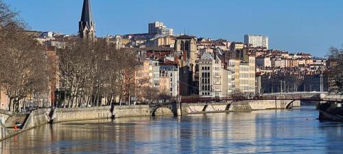 5th Arrondissement Apartamento | PORTE DU VIEUX LYON, vue sur la saône