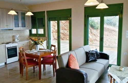Evgiros Apartamento | PORTO KATSIKI Ηpartment vacaciones para 6 personas con gran terraza con vistas al mar