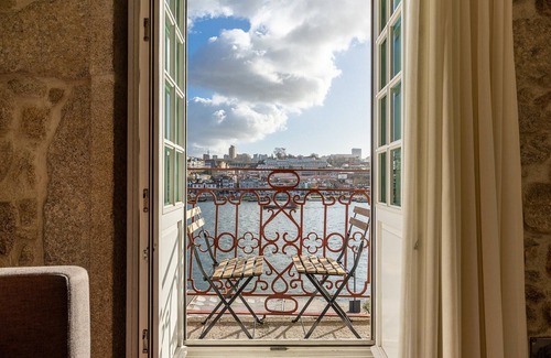 Sao Nicolau Apartamento | Elegante apartamento con vistas al río en Oporto