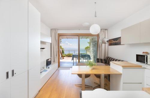 Portopiccolo Apartamento | Portopiccolo Apartments - Loggia sul mare