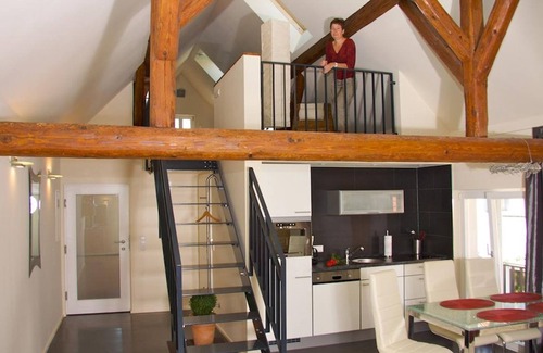 Billigheim-Ingenheim Apartamento | Portugieserwohnung **** - Winzerhof en la picadura de piedra