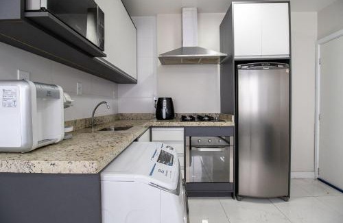 Centro Apartamento | POS25B - Climatizado, TV Smart, Garagem, Wi-Fi