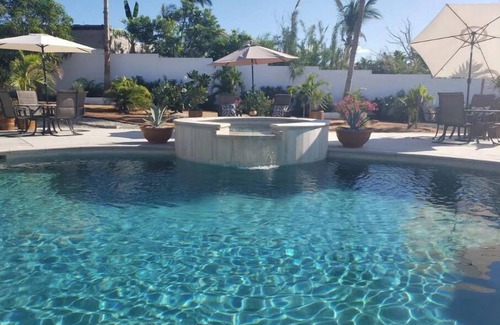 San Jose del Cabo Casa | Poseidons Cove Private Home Pool Hot tub, outdoor kitchen and bar, Los Cabo