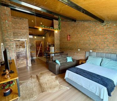 South Region Apartamento | Pousada Refúgio das Águas Quarto 3