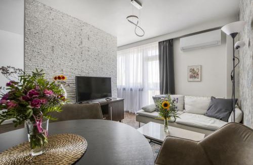 Powisle Apartamento | Powiśle Skyview Apartment