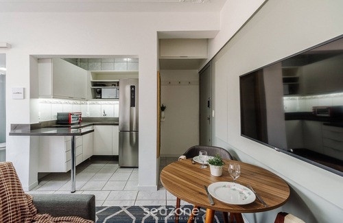 Azenha Apartamento | Practical Studio Near Farroupilha Park Hpn707