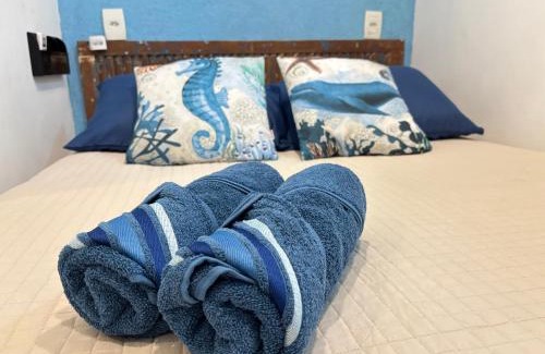 Ferradurinha Apartamento | Praia de Geribá a pé - loft no corredor de acesso a praia