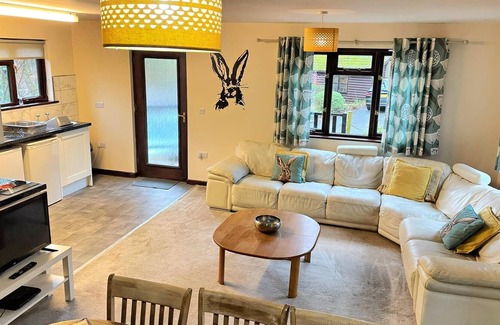 Llanybri Casa | PrancingHare Lodge-Woodland Lodges-Pembrokshire