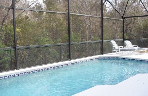 Indian Point Casa | Nuevo 4BR / 2BA Pool Home en lote de conservación ... Disney 15 minutos
