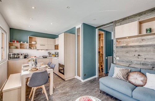 Tignes le Lac Apartamento | Apartamento premium T2 para 4 en Tignes con vista al lago, equipamiento incluido