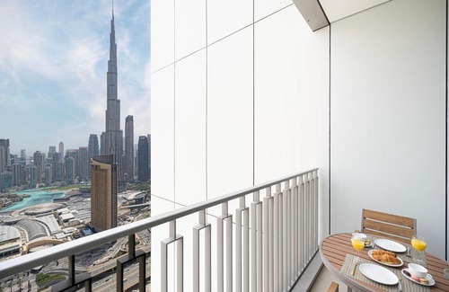 Za'abeel 2 Apartamento | Premium 2 Bedroom High-Floor Apartment Offering Spectacular Burj Khalifa & Fountain Views, Steps Away from Dubai Mall - Downtown Dubai by Stayfinity - Max 8 Guests