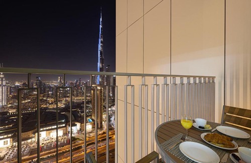 Za'abeel 2 Apartamento | Premium 2 Bedroom High-Floor Apartment Offering Spectacular Burj Khalifa & Fountain Views, Steps Away from Dubai Mall - Downtown Dubai by Stayfinity - Max 8 Guests