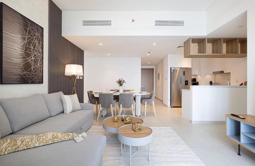 Za'abeel 2 Apartamento | Premium 2 Bedroom High-Floor Apartment Offering Spectacular Burj Khalifa & Fountain Views, Steps Away from Dubai Mall - Downtown Dubai by Stayfinity - Max 8 Guests