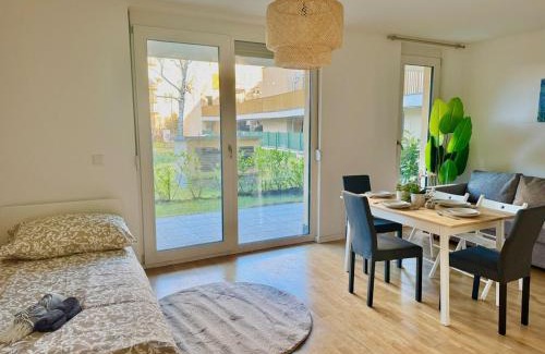 Wiener Neudorf Apartamento | Premium Apartment mit Garten nähe SCS