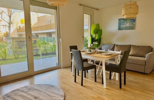 Wiener Neudorf Apartamento | Premium Apartment mit Garten nähe SCS
